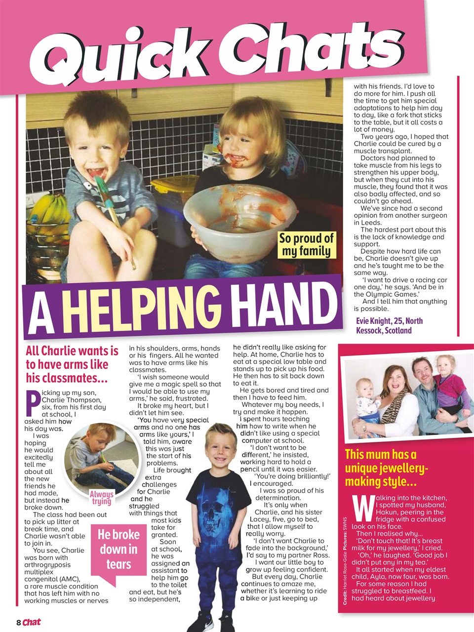 Chat Specials Preview Pages