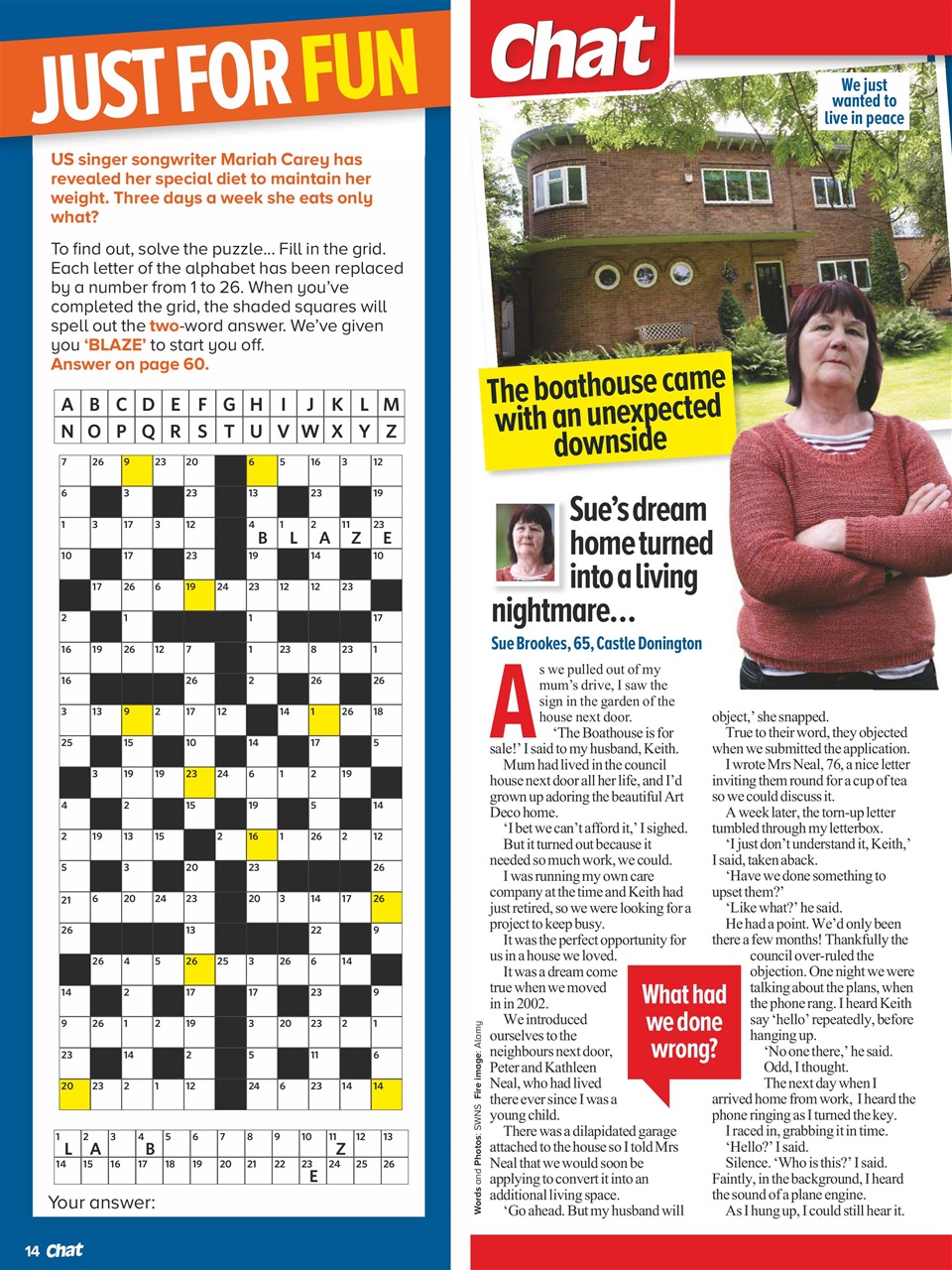 Chat Specials Preview Pages