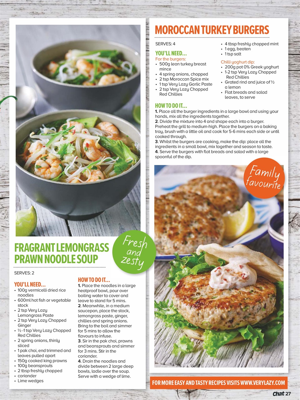 Chat Specials Preview Pages