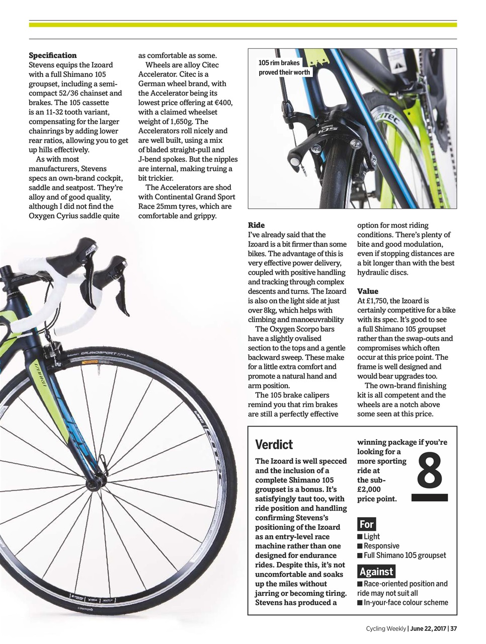 Cycling Weekly Preview Pages