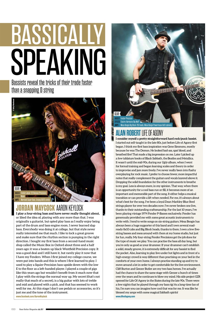 Bass Player UK Preview Pages