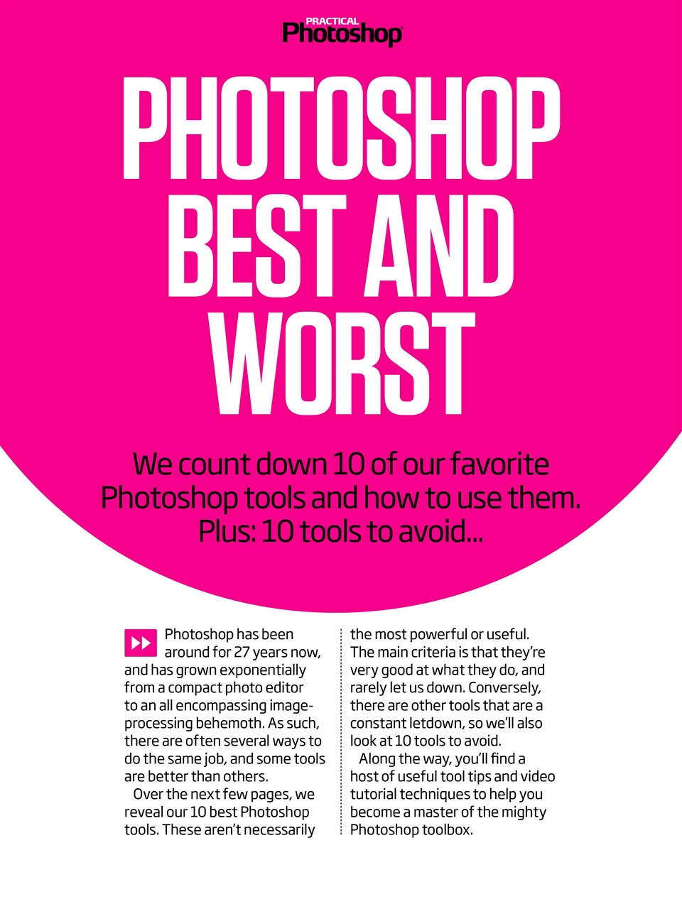 Practical Photoshop Preview Pages