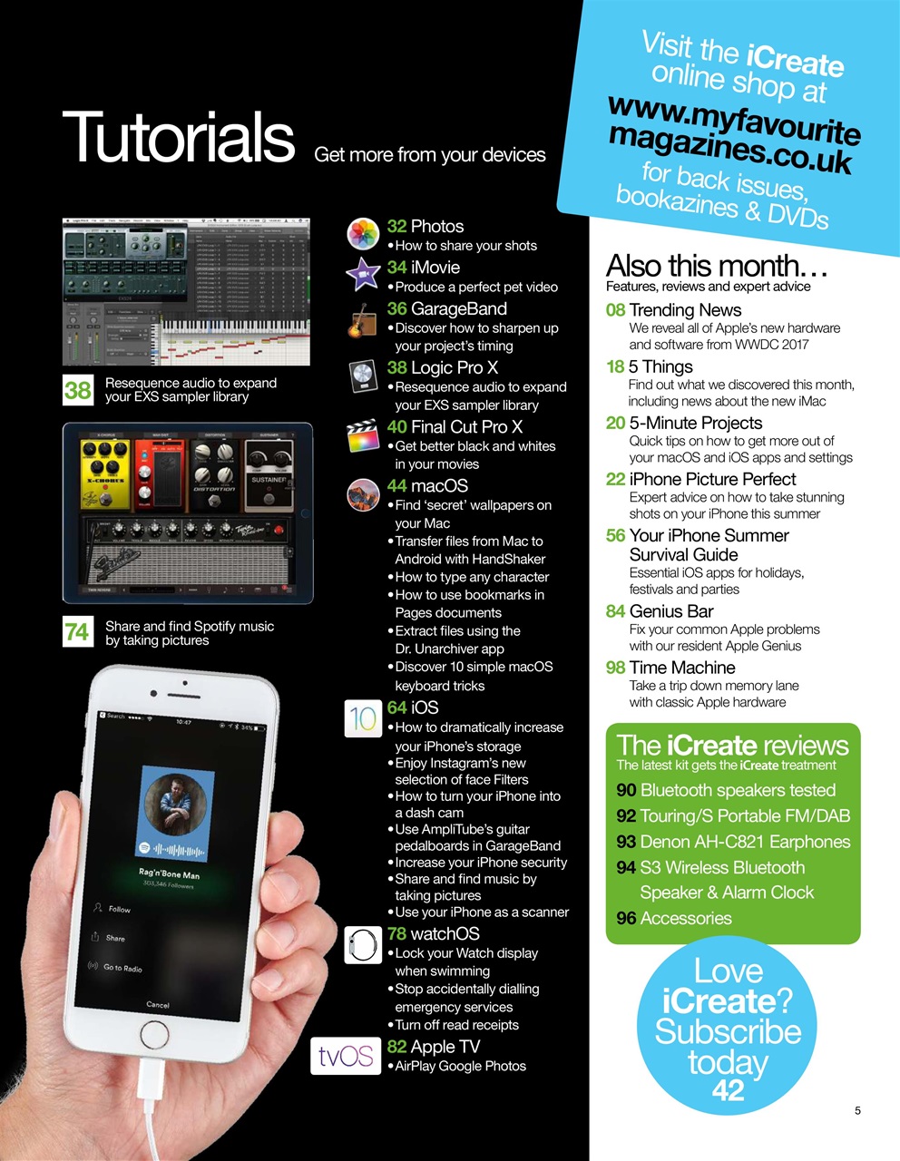 iCreate Preview Pages