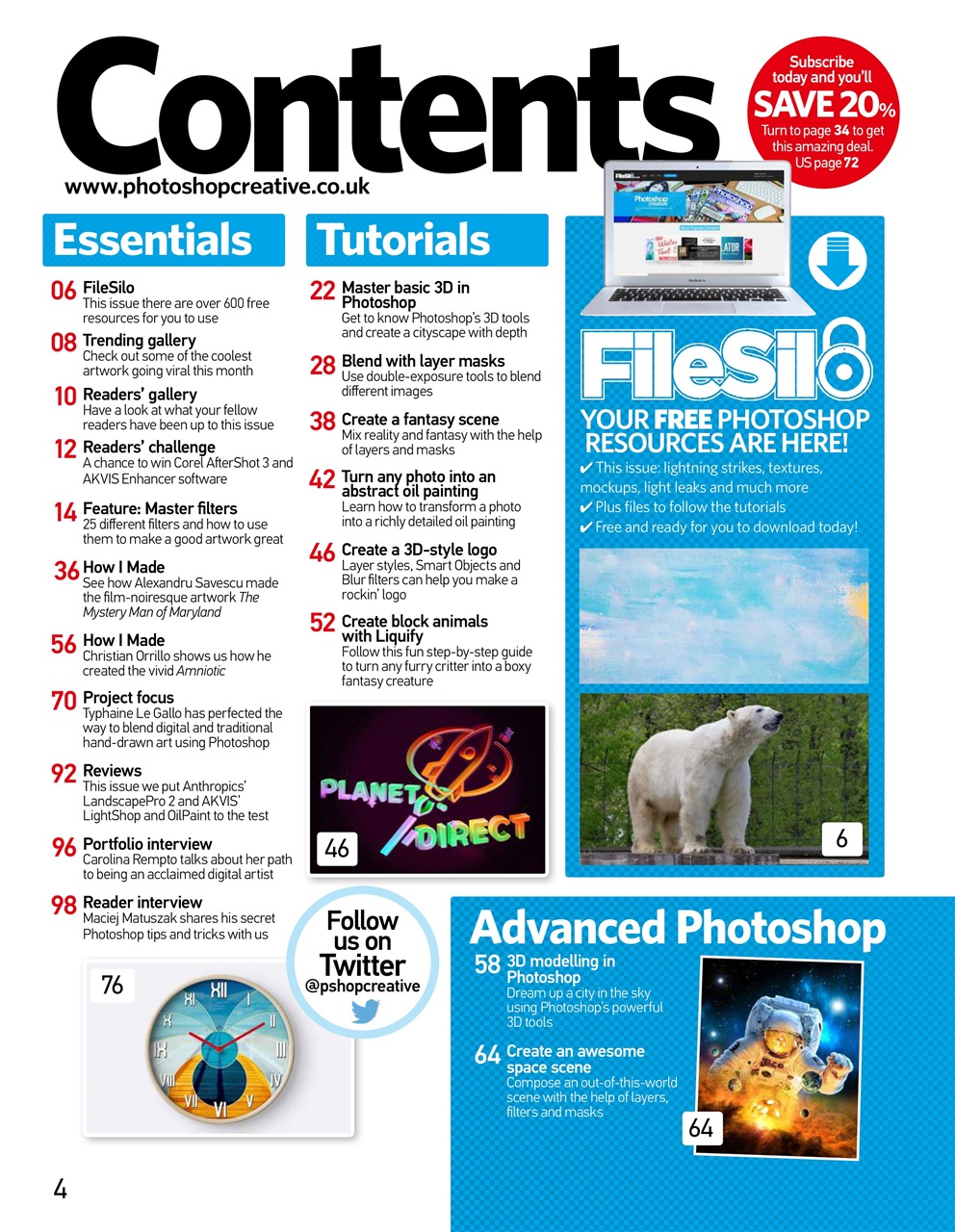 Photoshop Creative Preview Pages