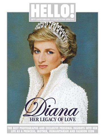 DIANA 20TH ANNIVERSARY COLLECTORS' SPECIAL issue DIANA 20TH ANNIVERSARY COLLECTORS' SPECIAL