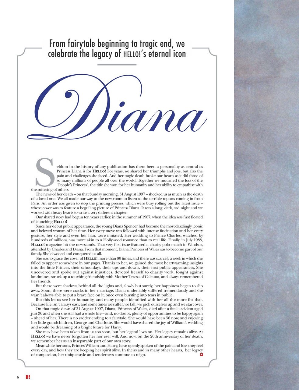 Hello! Magazine Preview Pages