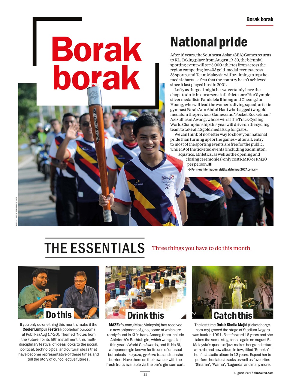 Time Out Kuala Lumpur Preview Pages
