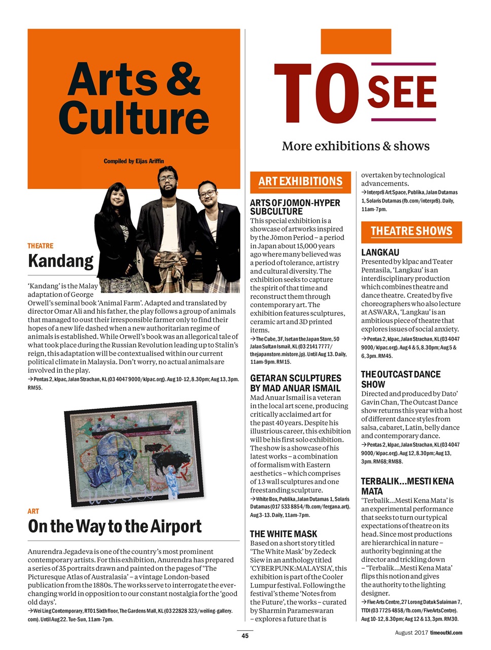 Time Out Kuala Lumpur Preview Pages