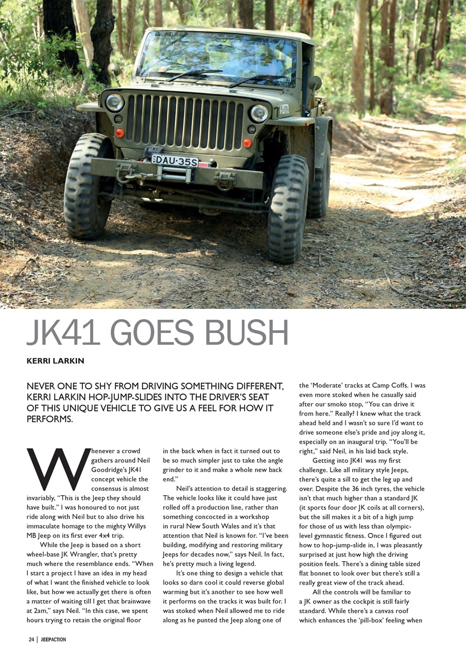 Jeep Action Preview Pages