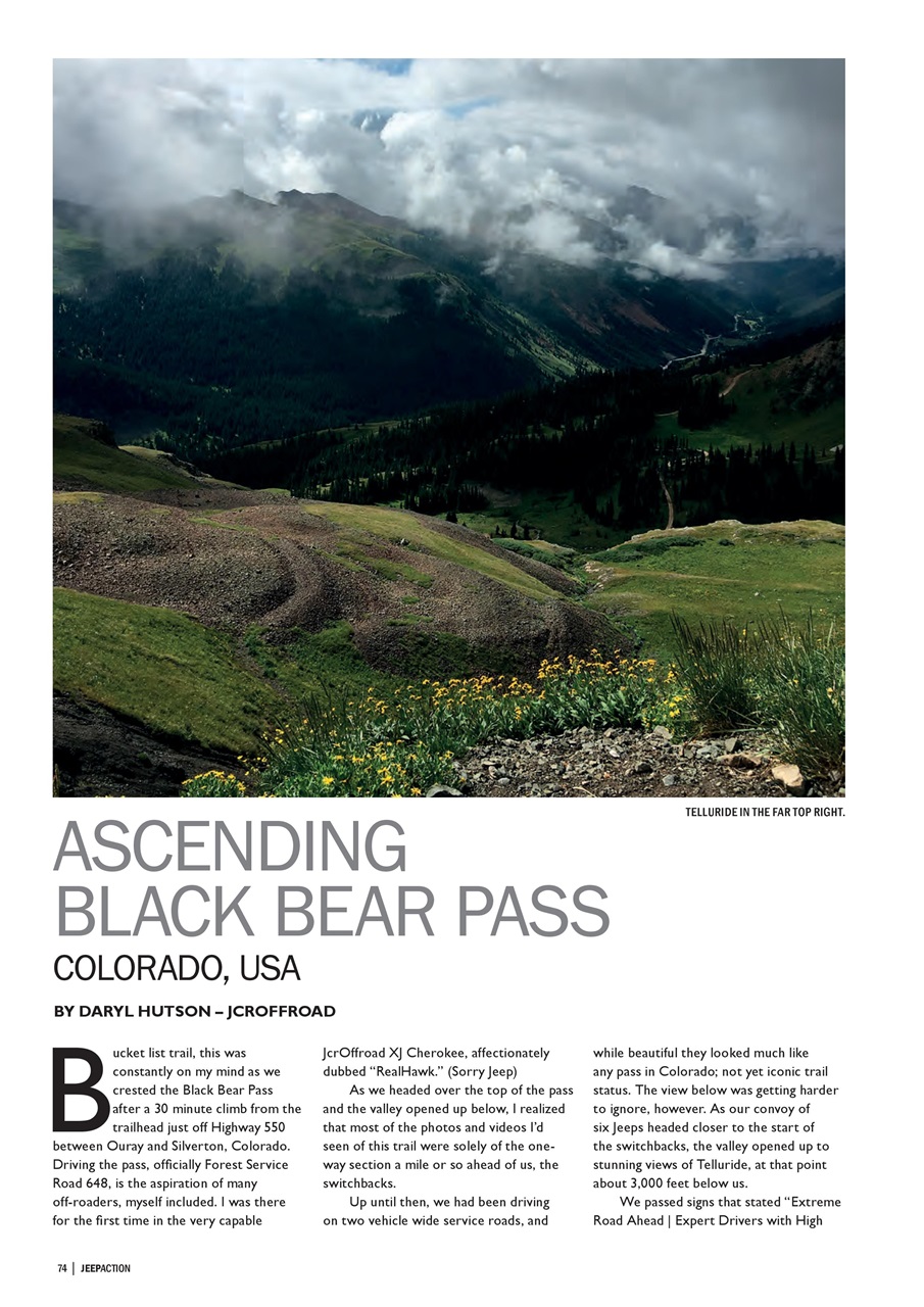 Jeep Action Preview Pages