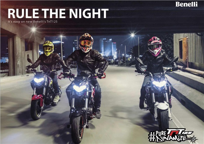 Rule the Night - Benelli brochure issue Rule the Night - Benelli brochure