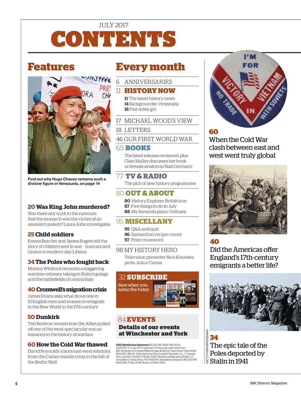 History Extra Magazine Preview Pages