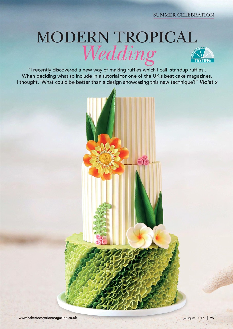Cake Decoration & Sugarcraft Magazine Preview Pages