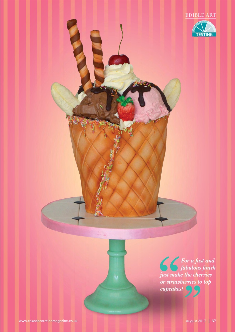 Cake Decoration & Sugarcraft Magazine Preview Pages