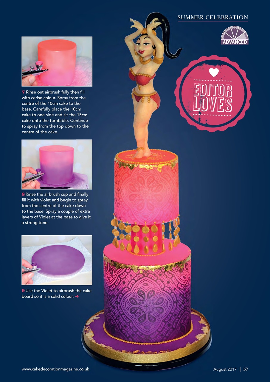 Cake Decoration & Sugarcraft Magazine Preview Pages