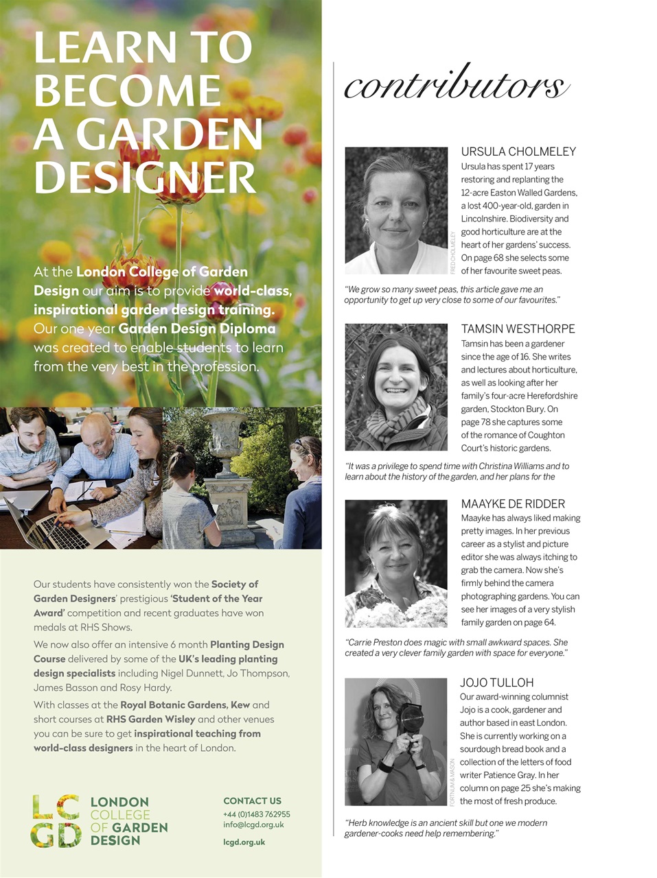 Gardens Illustrated Preview Pages