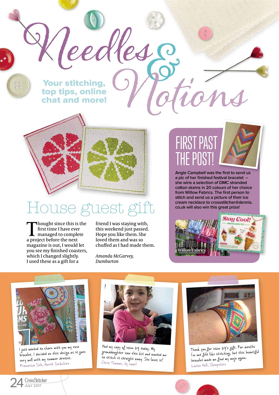 CrossStitcher Preview Pages