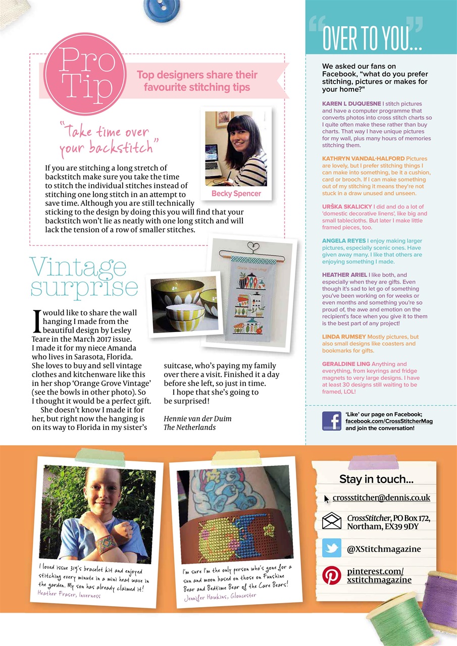 CrossStitcher Preview Pages