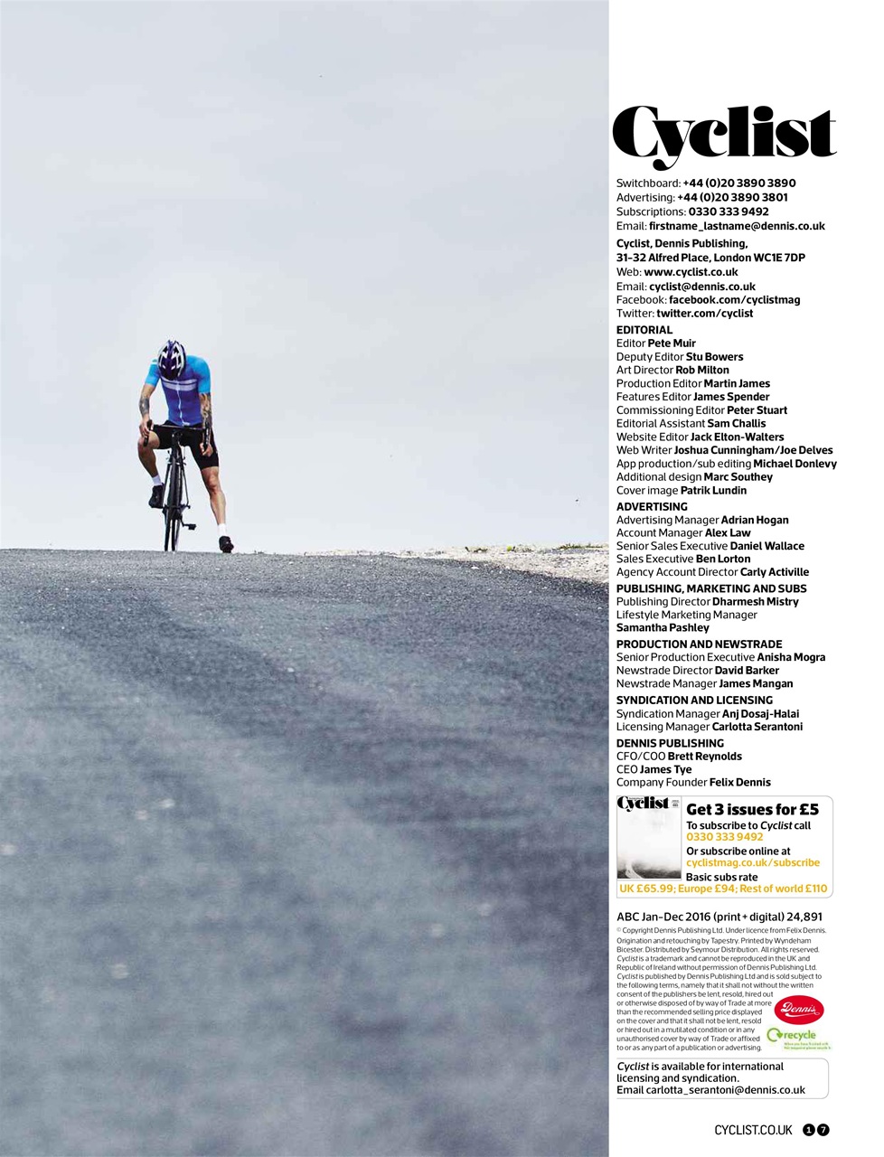 Cyclist Preview Pages