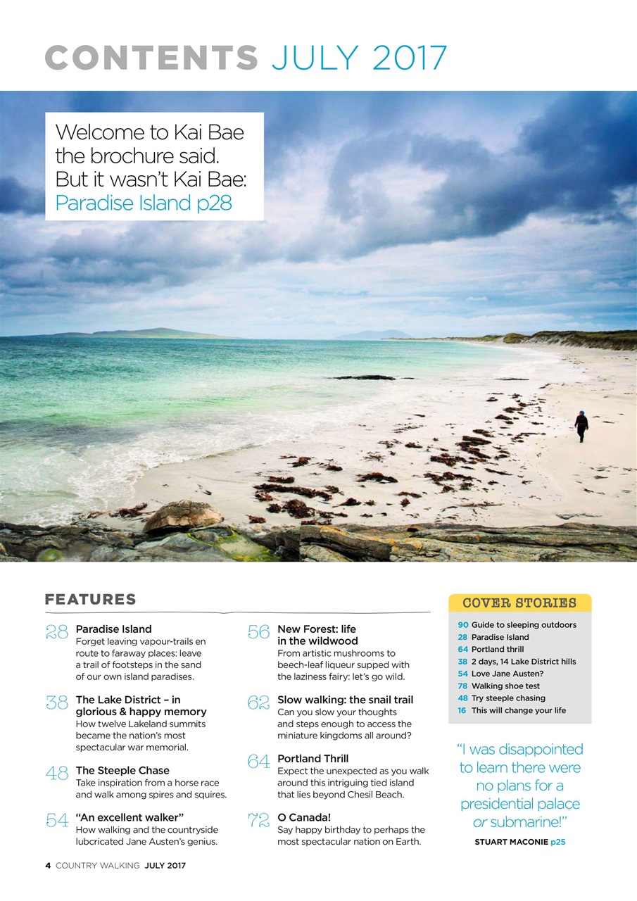 Country Walking Preview Pages