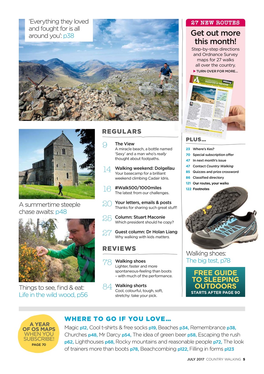 Country Walking Preview Pages