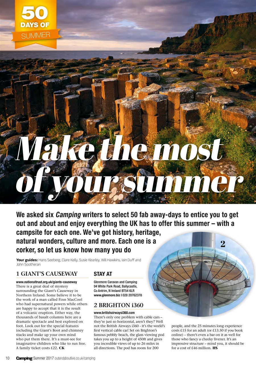 Camping Preview Pages