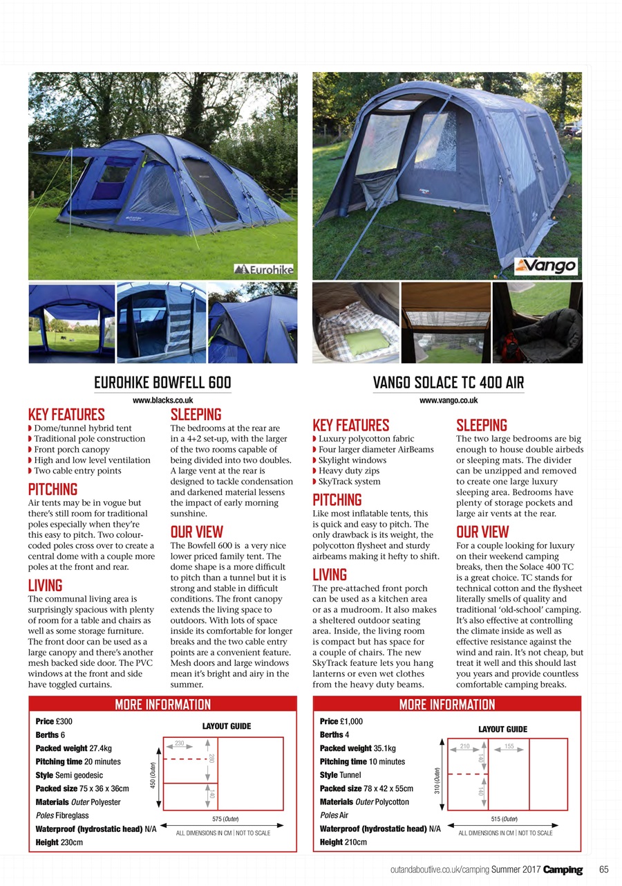 Camping Preview Pages