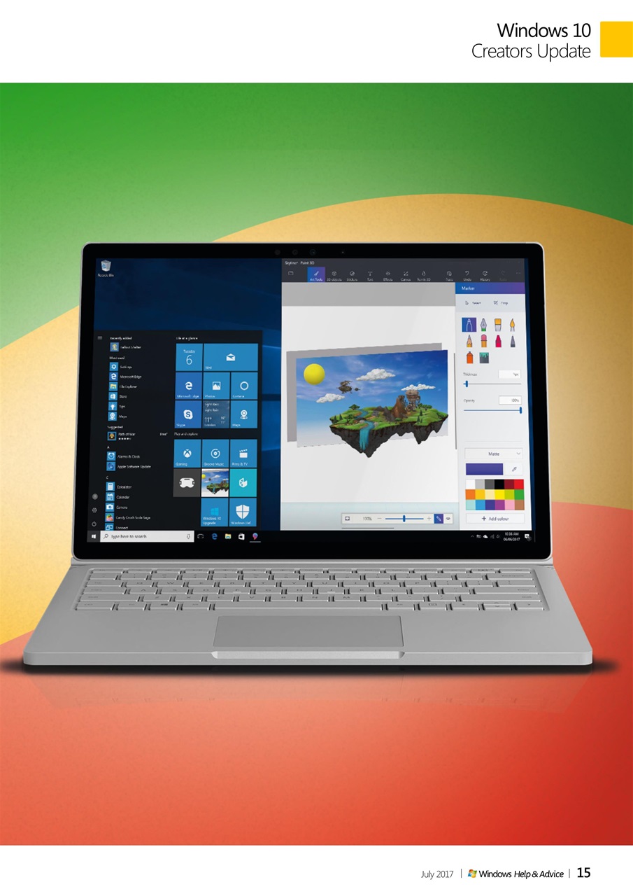 Windows Help & Advice Preview Pages