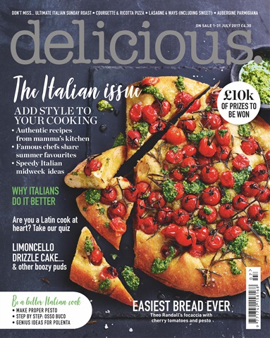 delicious. Magazine issue Jul-17