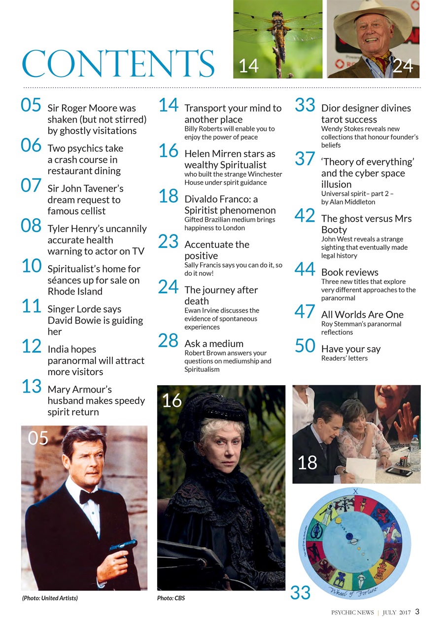 Psychic News Preview Pages