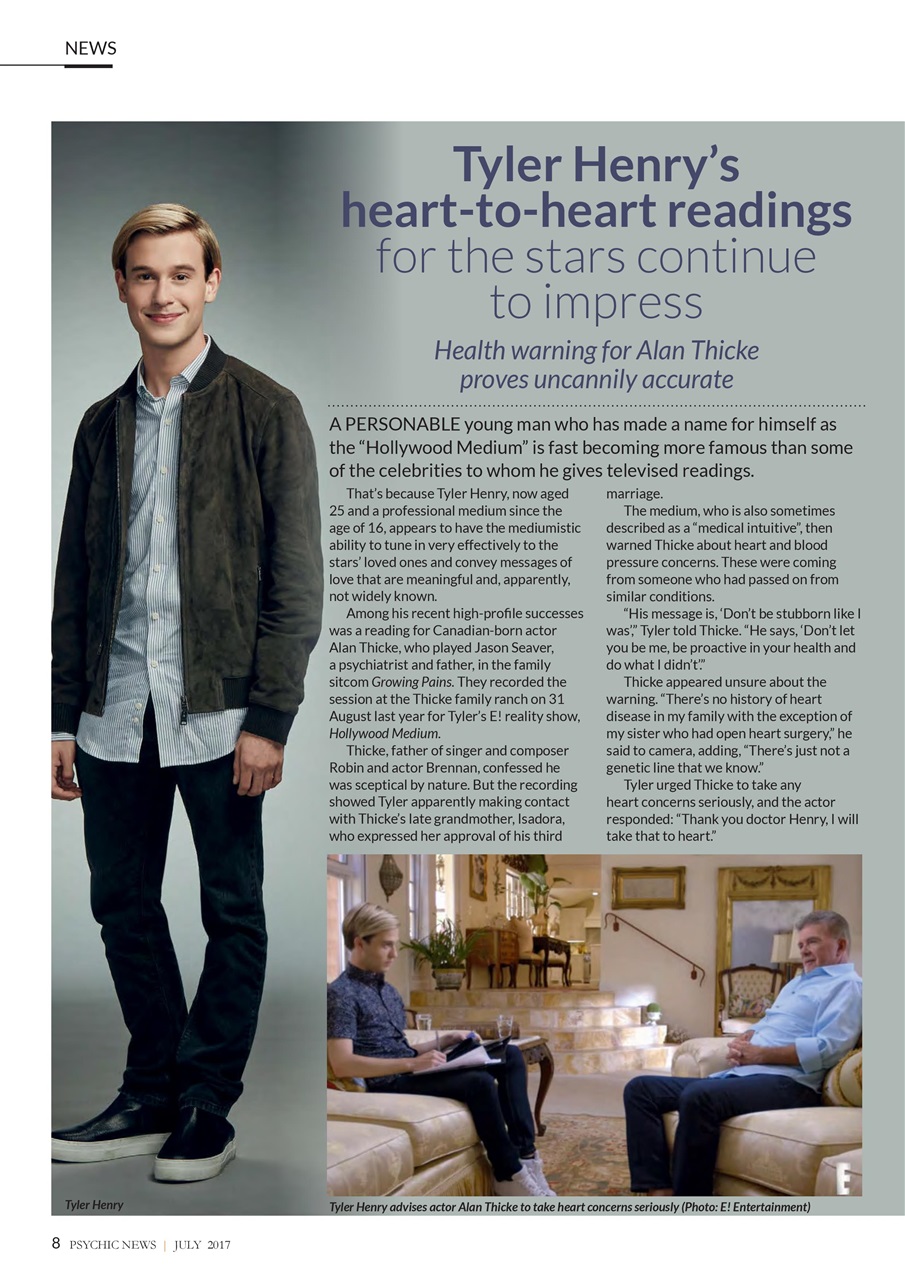 Psychic News Preview Pages