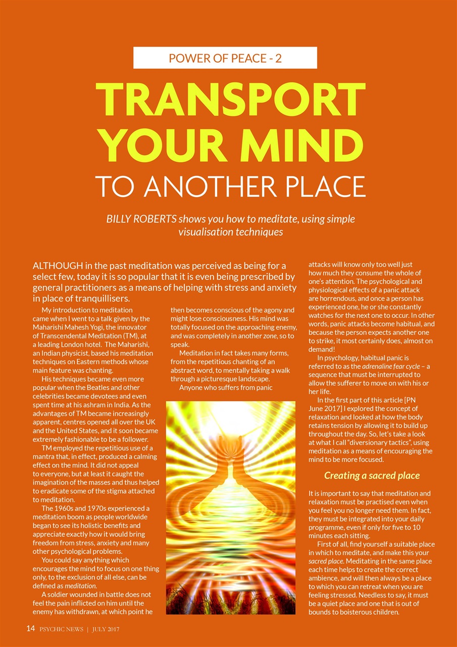 Psychic News Preview Pages
