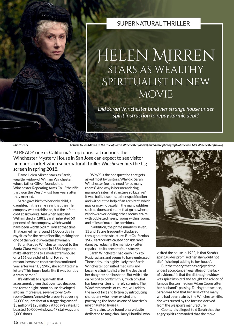 Psychic News Preview Pages