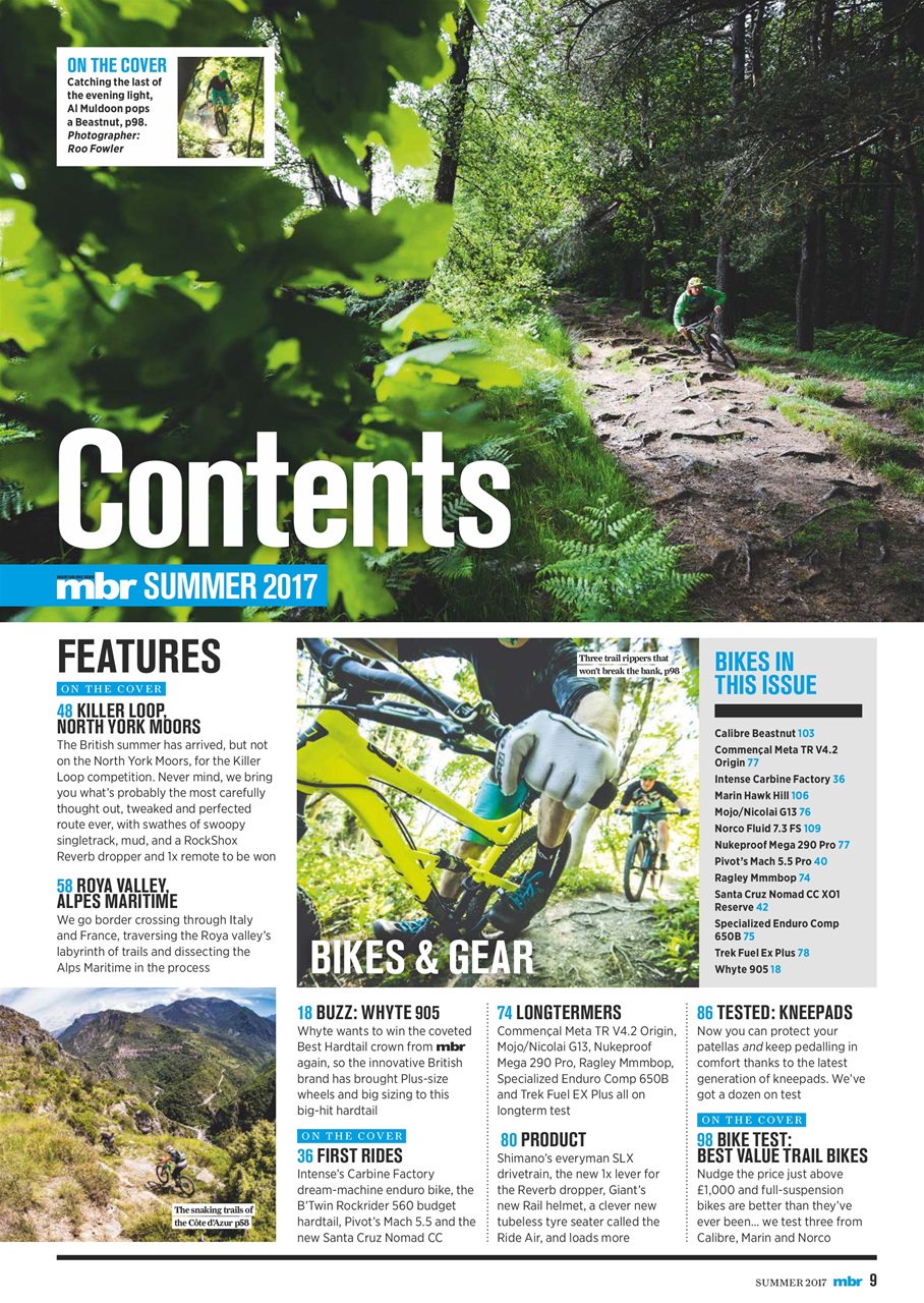Mountain Bike Rider Preview Pages