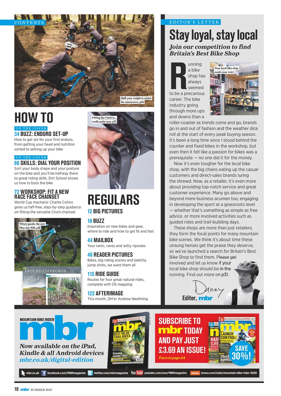 Mountain Bike Rider Preview Pages