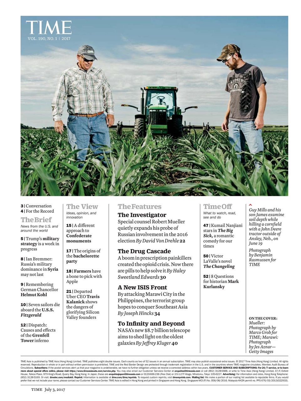 TIME Magazine Europe Preview Pages