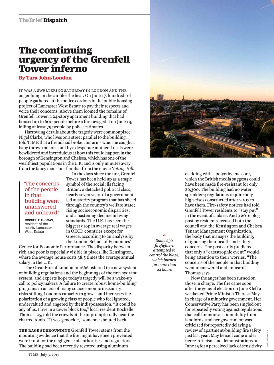 TIME Magazine Europe Preview Pages