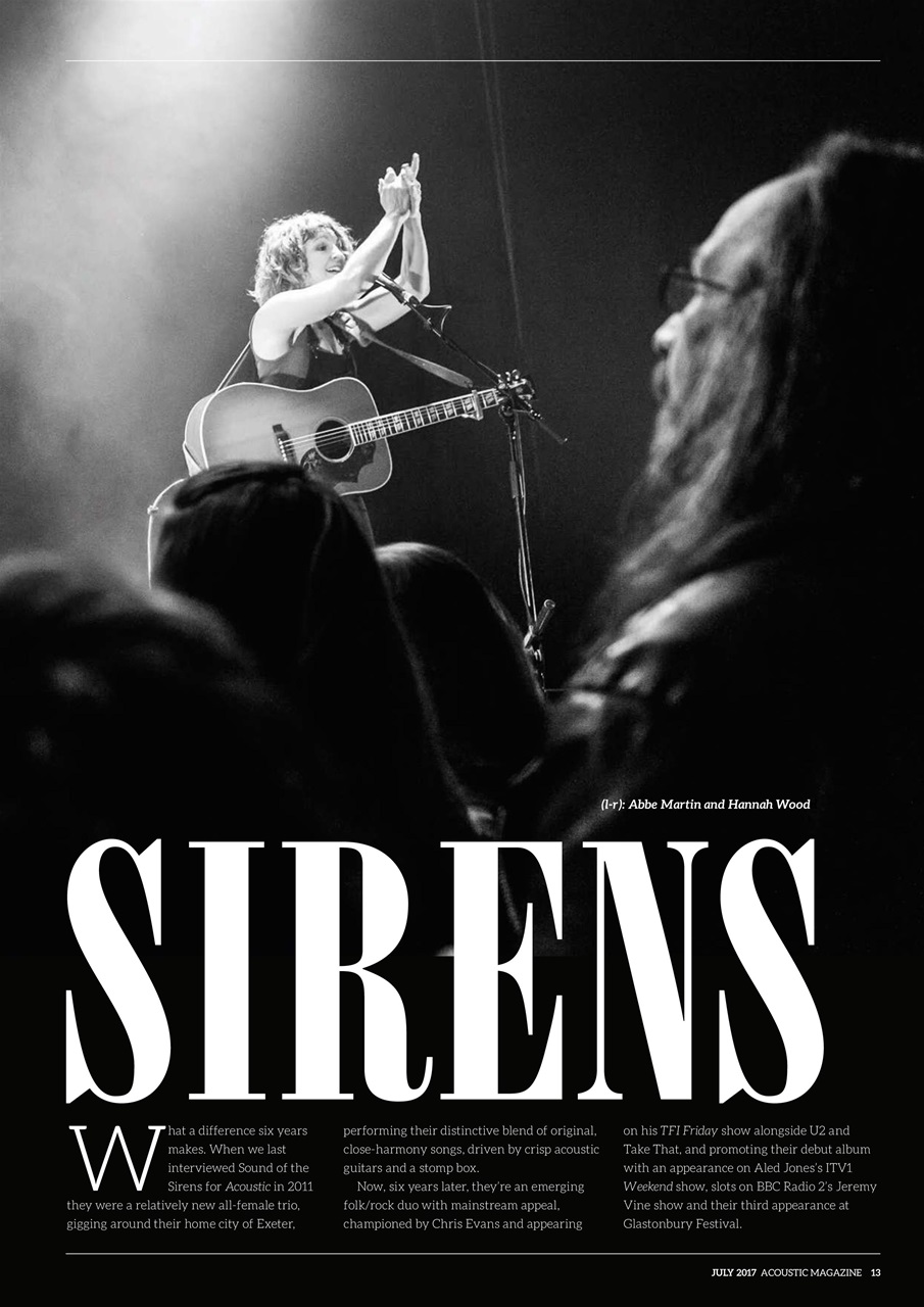 Acoustic Preview Pages