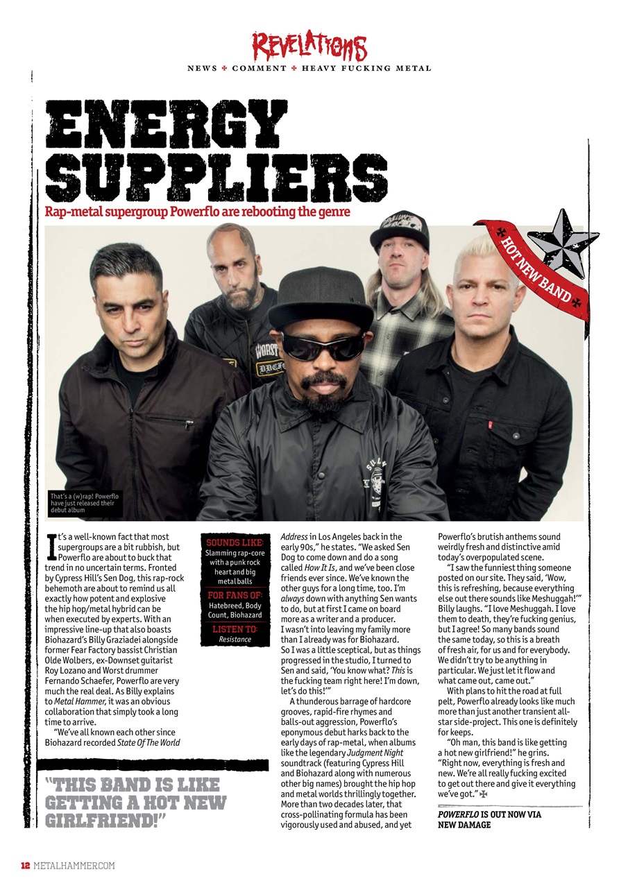 Metal Hammer Preview Pages