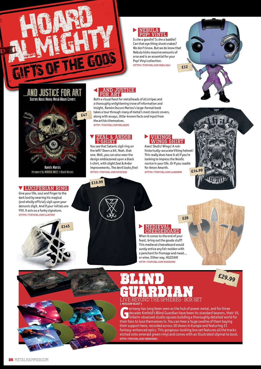 Metal Hammer Preview Pages