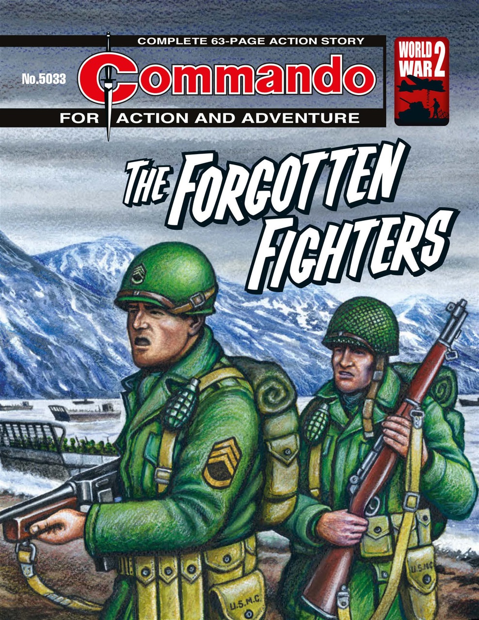 Commando Preview Pages