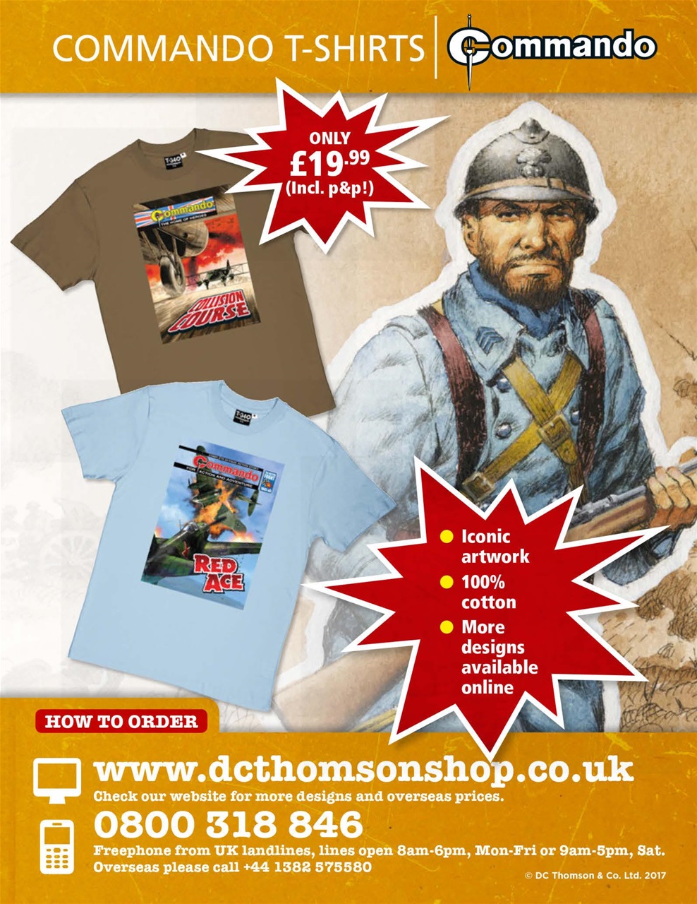 Commando Preview Pages