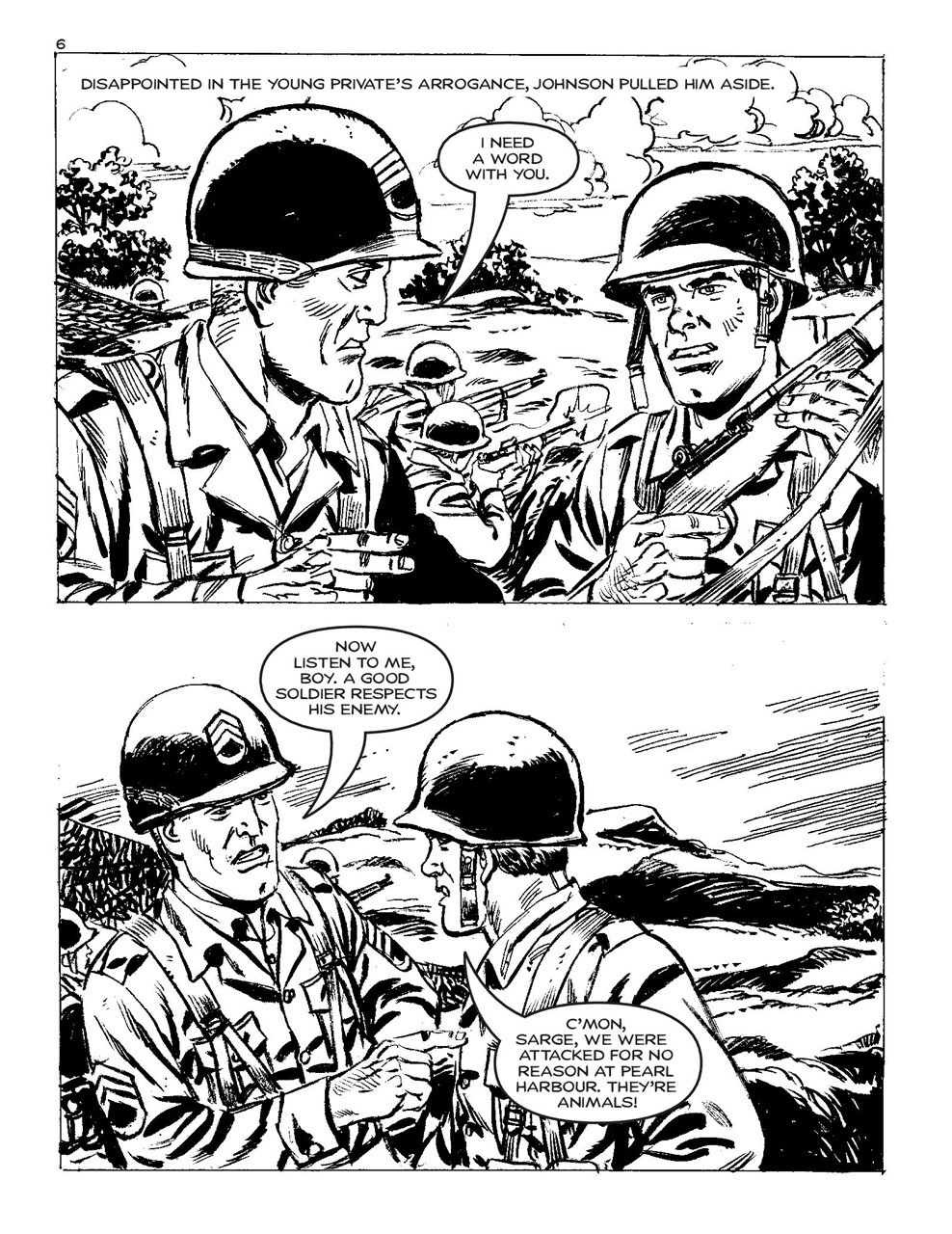 Commando Preview Pages
