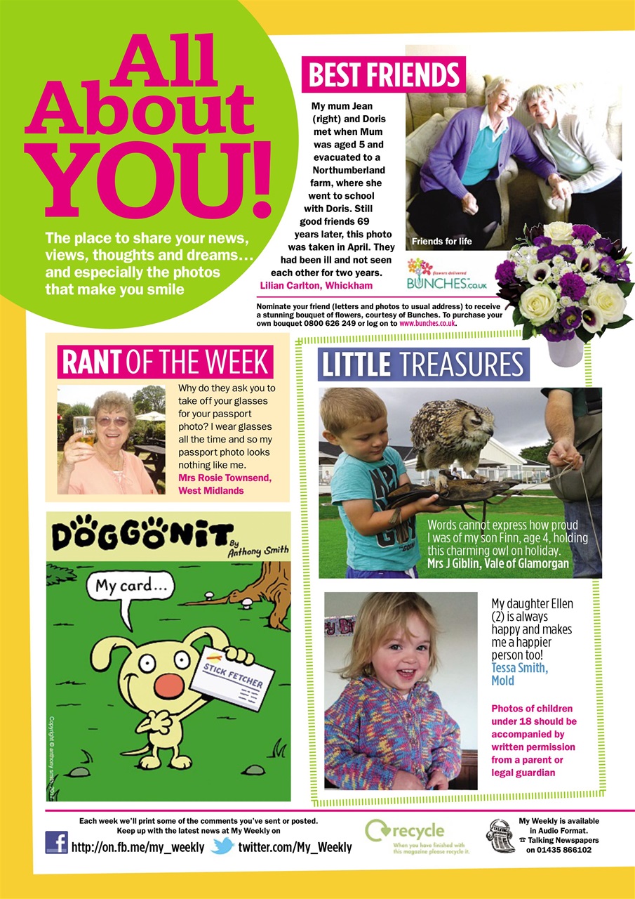 My Weekly Preview Pages