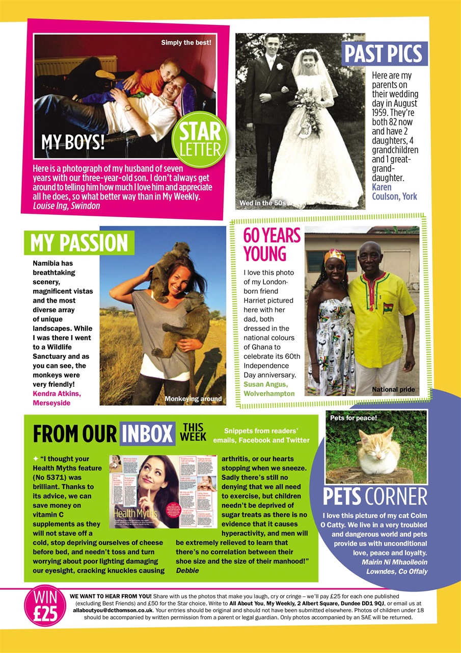 My Weekly Preview Pages