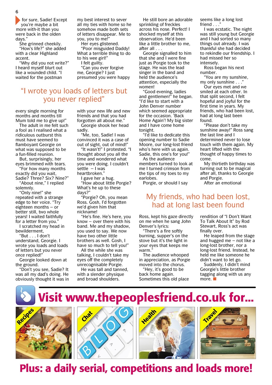 The People’s Friend Preview Pages