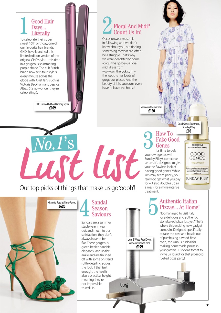 Number 1 Magazine Preview Pages