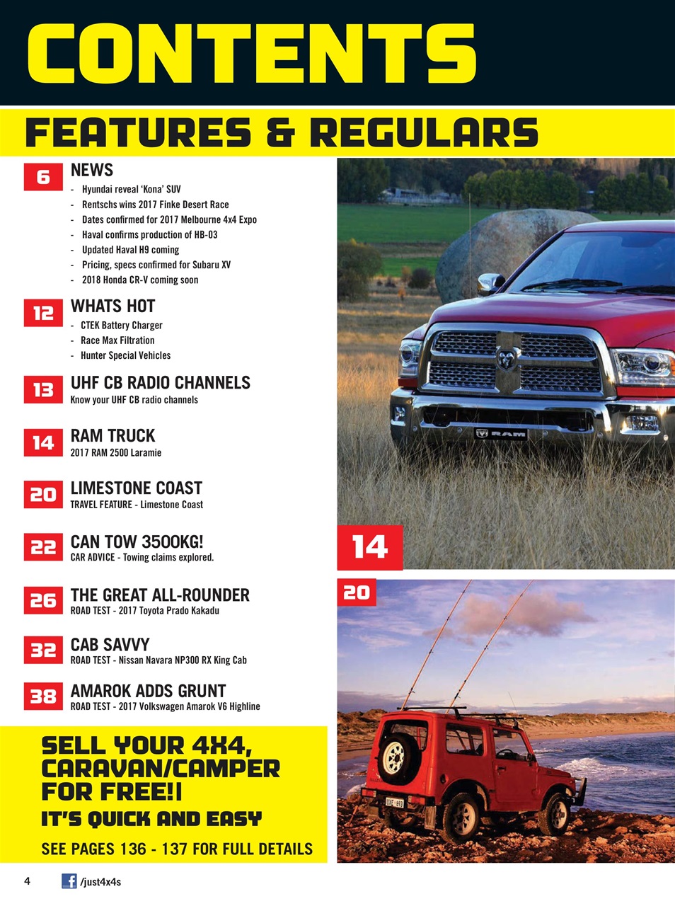 JUST 4X4S Preview Pages