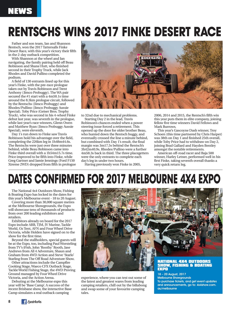 JUST 4X4S Preview Pages