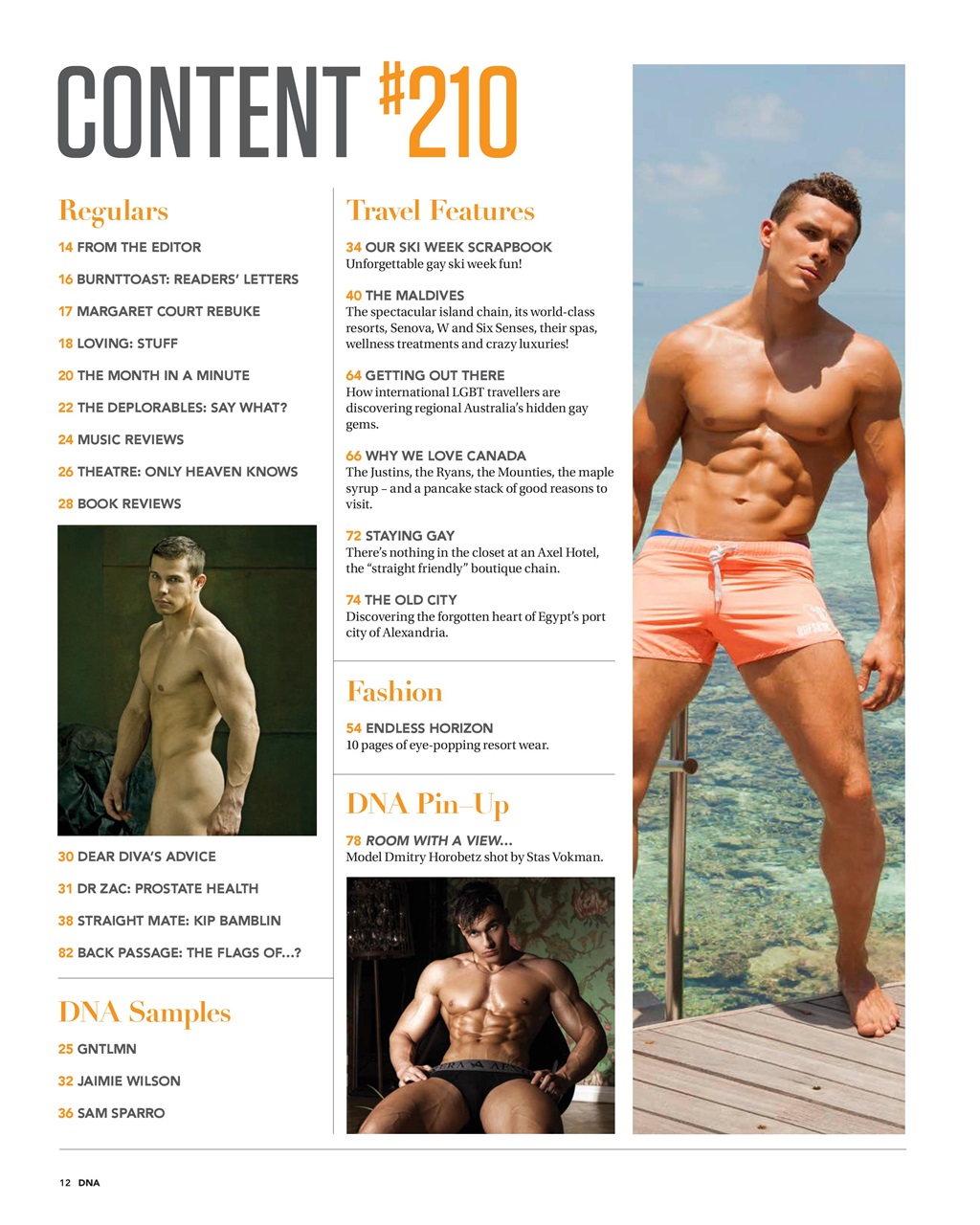 DNA Magazine Preview Pages